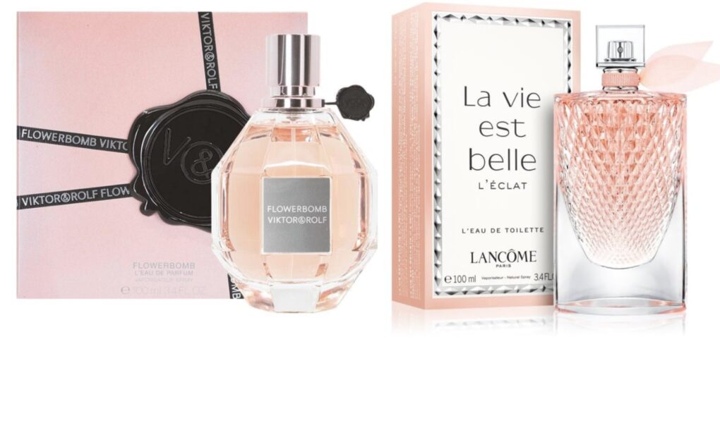 La Vie Est Belle (Lancôme) vs. Flowerbomb (Viktor & Rolf)