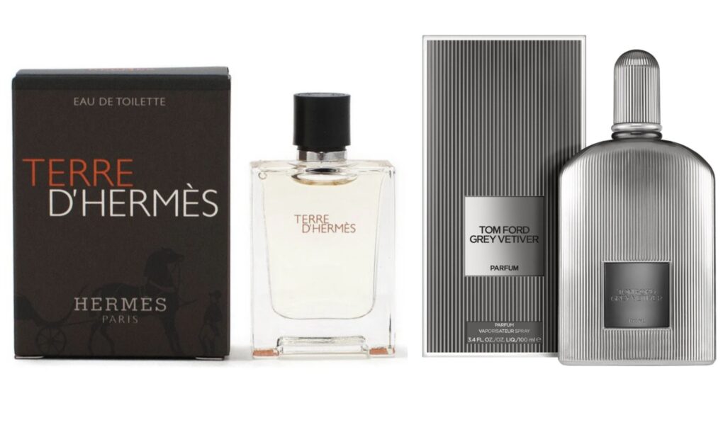 Hermès Terre d’Hermès vs. Tom Ford Grey Vetiver