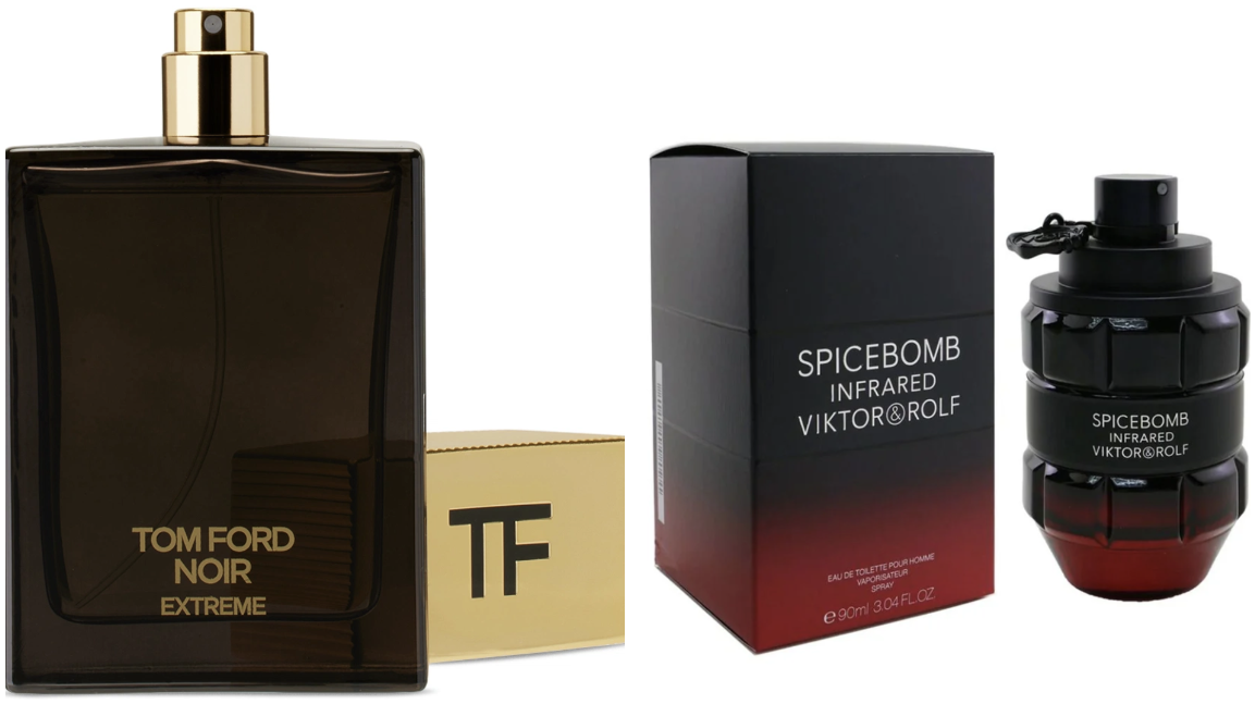 Viktor & Rolf Spicebomb vs. Tom Ford Noir Extreme