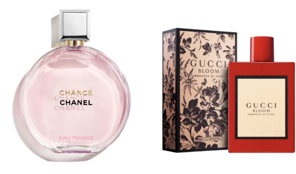 Chanel Chance Eau Tendre vs. Gucci Bloom