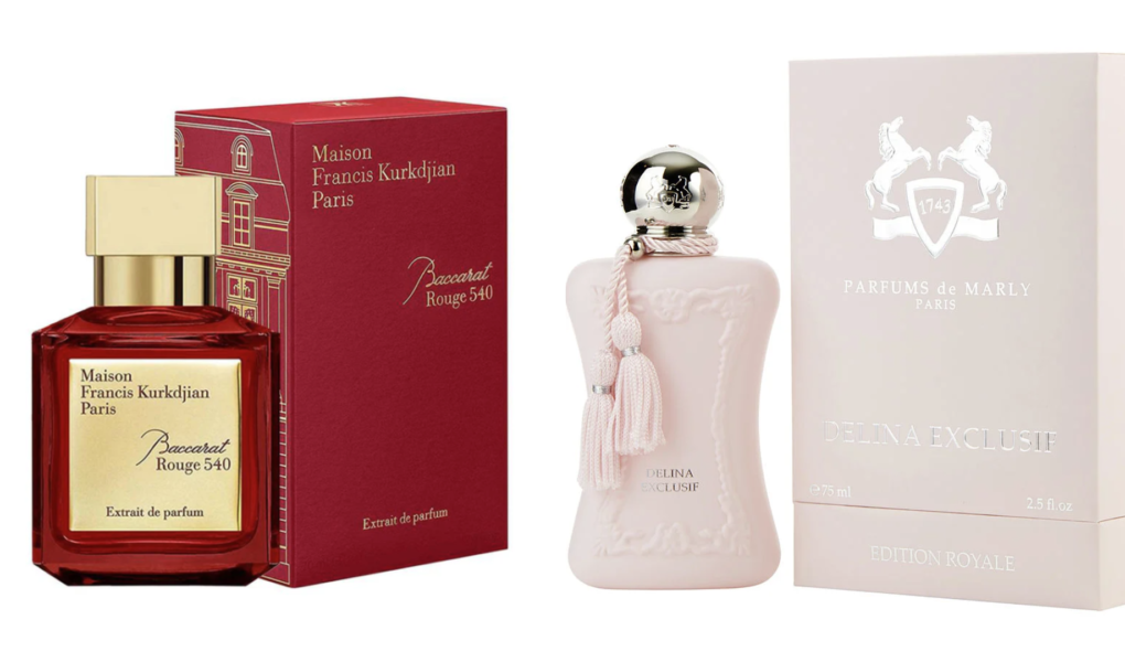 Baccarat Rouge 540 (Maison Francis Kurkdjian) vs. Parfums de Marly Delina