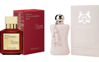 Baccarat Rouge 540 (Maison Francis Kurkdjian) vs. Parfums de Marly Delina